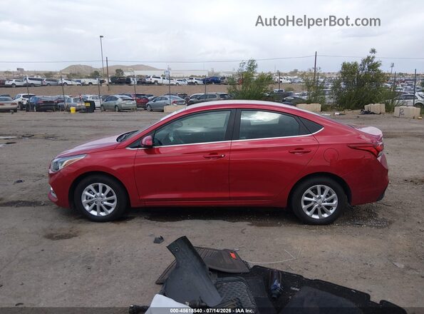 3KPC24A66ME134672 2021 HYUNDAI ACCENT Red Вид задньої частини салону