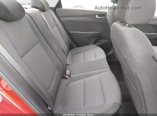 3KPC24A66ME134672 2021 HYUNDAI ACCENT Red Вид наклейки з VIN-кодом