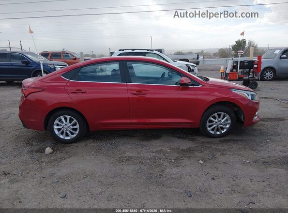 3KPC24A66ME134672 2021 HYUNDAI ACCENT Red Вид щитка приладів
