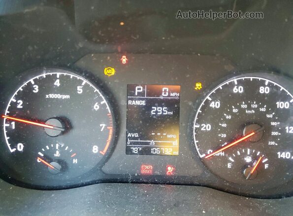 3KPC24A66ME138219 2021 HYUNDAI ACCENT Silver ხელსაწყოთა პანელის ხედი
