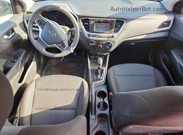 3KPC24A66ME146594 2021 HYUNDAI ACCENT Черный Вид панели приборов