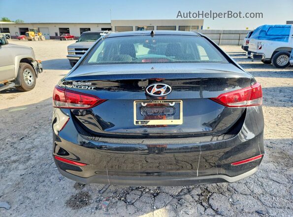 3KPC24A66ME146594 2021 HYUNDAI ACCENT Черный Вид сзади