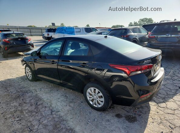 3KPC24A66ME146594 2021 HYUNDAI ACCENT Черный Задняя левая четверть