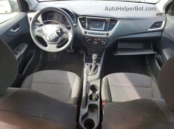 3KPC24A66ME151391 2021 HYUNDAI ACCENT Белый Вид панели приборов