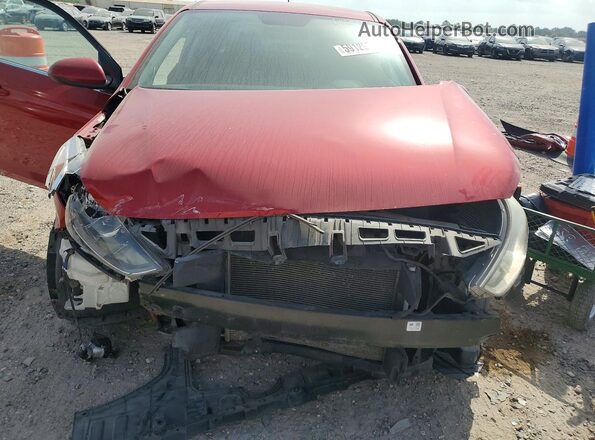 3KPC24A66NE158052 2022 HYUNDAI ACCENT/L Burgundy Vista interior trasera