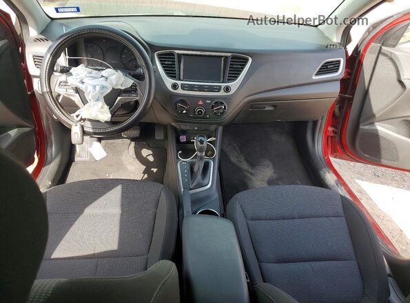 3KPC24A66NE158052 2022 HYUNDAI ACCENT/L Burgundy Vista del salpicadero