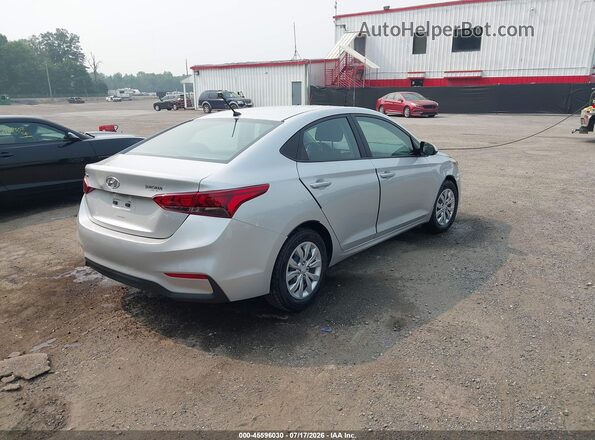 3KPC24A66NE163882 2022 HYUNDAI ACCENT Silver Rear right