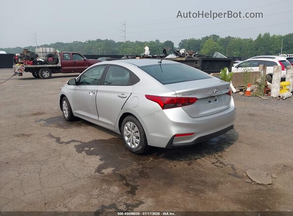 3KPC24A66NE163882 2022 HYUNDAI ACCENT Silver Rear left