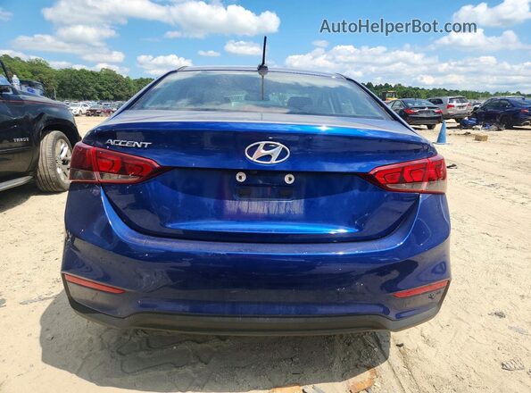 3KPC24A66NE187714 2022 HYUNDAI ACCENT Blue Հետևի տեսք