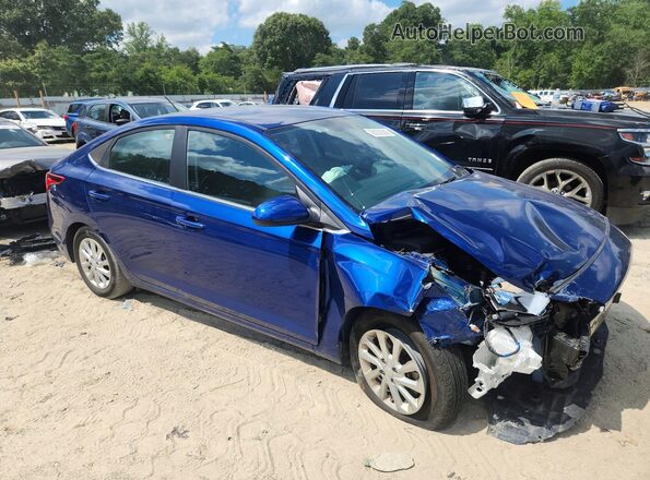 3KPC24A66NE187714 2022 HYUNDAI ACCENT Blue Առջևի աջ