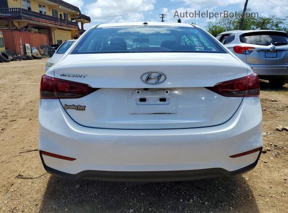 3KPC24A67LE092866 2020 HYUNDAI ACCENT White Vista trasera