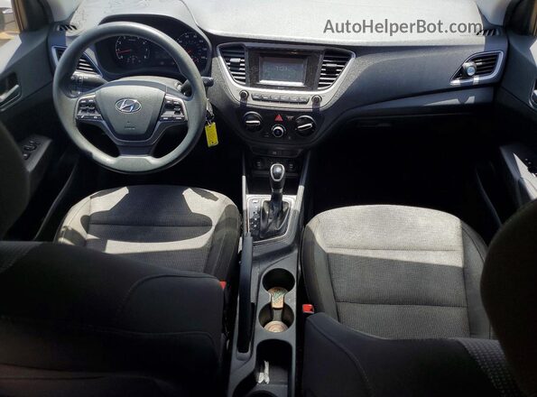 3KPC24A67LE092866 2020 HYUNDAI ACCENT White Vista del salpicadero