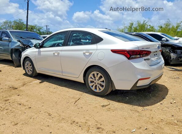 3KPC24A67LE092866 2020 HYUNDAI ACCENT White Trasero izquierdo