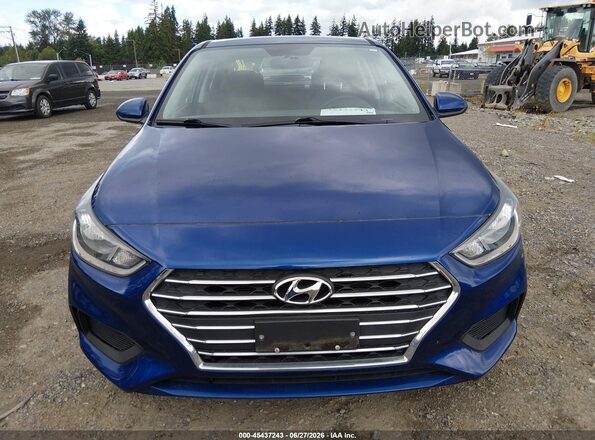3KPC24A67LE118513 2020 HYUNDAI ACCENT Blue Vista frontal