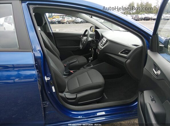 3KPC24A67LE118513 2020 HYUNDAI ACCENT Blue Vista interior delantera