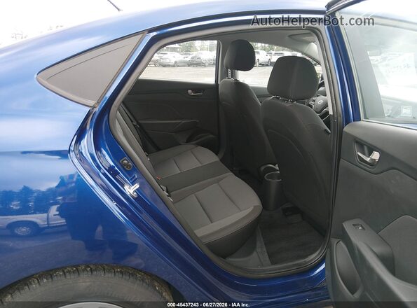 3KPC24A67LE118513 2020 HYUNDAI ACCENT Blue Vista de la etiqueta del VIN