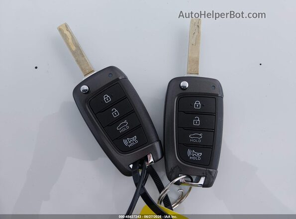 3KPC24A67LE118513 2020 HYUNDAI ACCENT Blue Vista del salpicadero