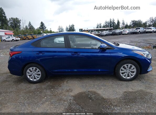 3KPC24A67LE118513 2020 HYUNDAI ACCENT Blue Vista interior trasera