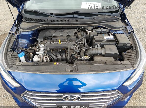 3KPC24A67LE118513 2020 HYUNDAI ACCENT Blue Vista trasera