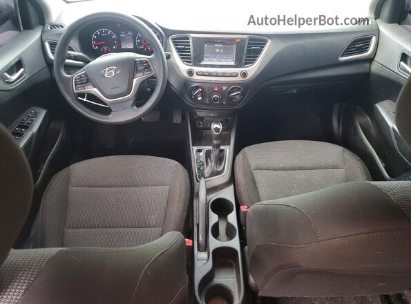 3KPC24A67LE118625 2020 HYUNDAI ACCENT Silver Առջևի վահանակի տեսք