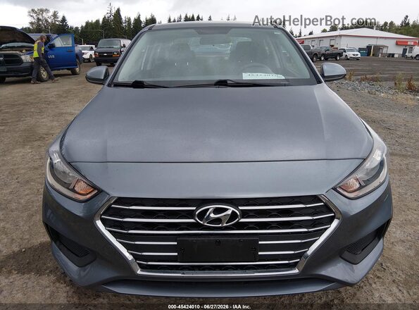 3KPC24A67LE118706 2020 HYUNDAI ACCENT Gray Դիմացի տեսք