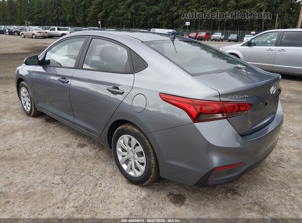 3KPC24A67LE118706 2020 HYUNDAI ACCENT Gray Հետևի ձախ