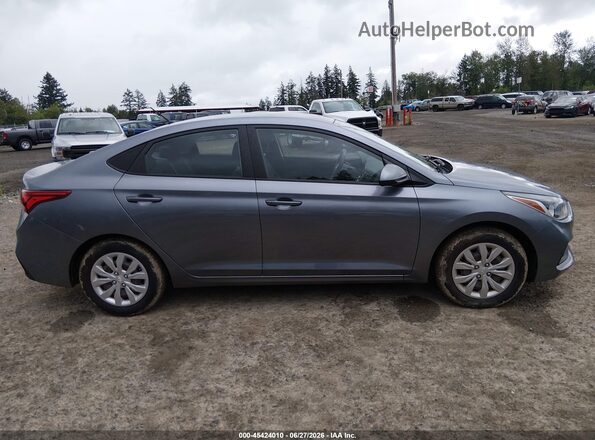 3KPC24A67LE118706 2020 HYUNDAI ACCENT Gray Սալոնի հետևի տեսք