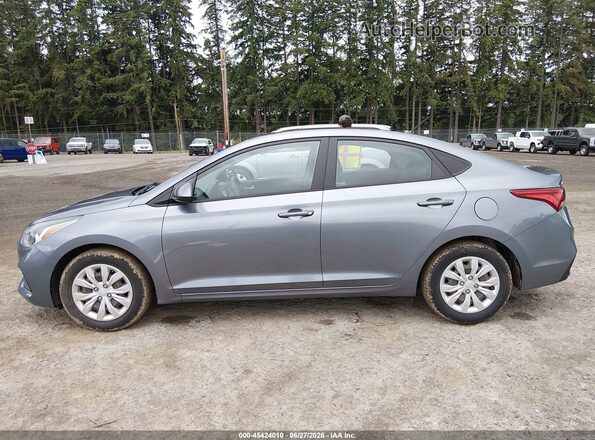 3KPC24A67LE118706 2020 HYUNDAI ACCENT Gray Սալոնի 360 աստիճան տեսք