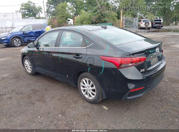 3KPC24A67LE122853 2020 HYUNDAI ACCENT Черный Задняя левая четверть