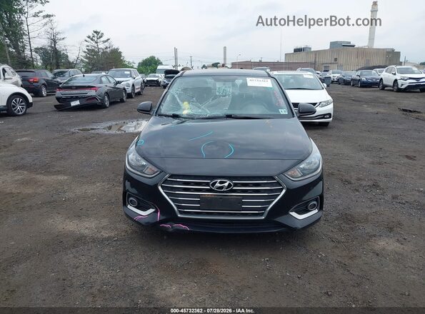 3KPC24A67LE122853 2020 HYUNDAI ACCENT Черный Вид щитка приборов