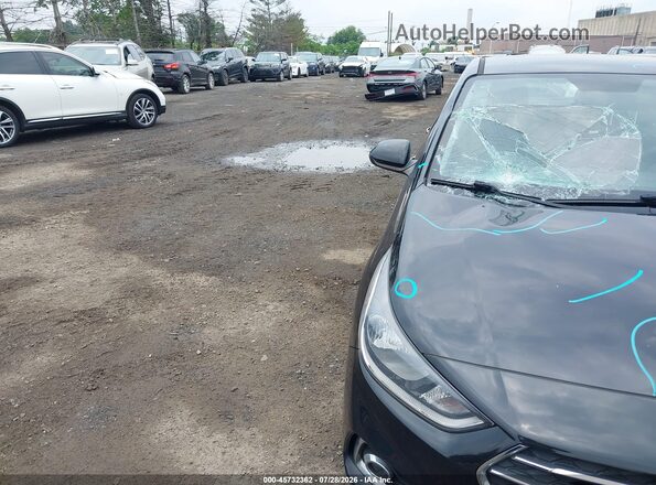3KPC24A67LE122853 2020 HYUNDAI ACCENT Черный Вид спереди