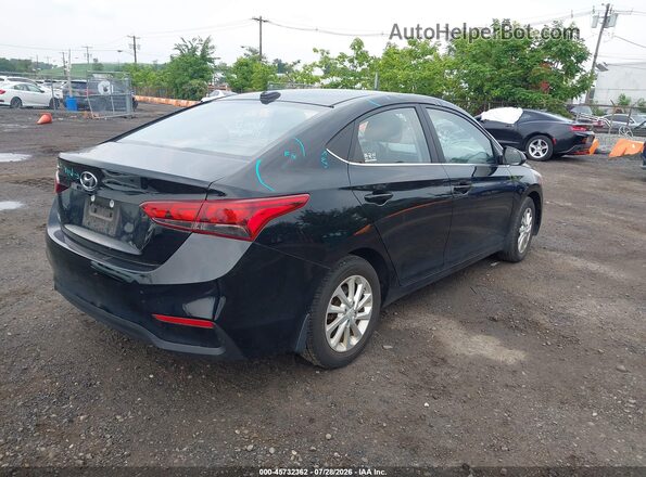 3KPC24A67LE122853 2020 HYUNDAI ACCENT Черный Задняя правая четверть