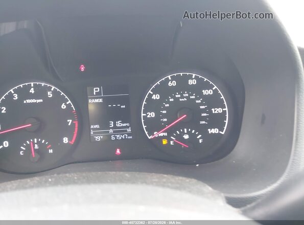 3KPC24A67LE122853 2020 HYUNDAI ACCENT Черный Вид задних сидений