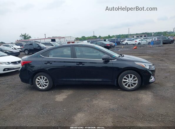 3KPC24A67LE122853 2020 HYUNDAI ACCENT Черный Вид задней части салона