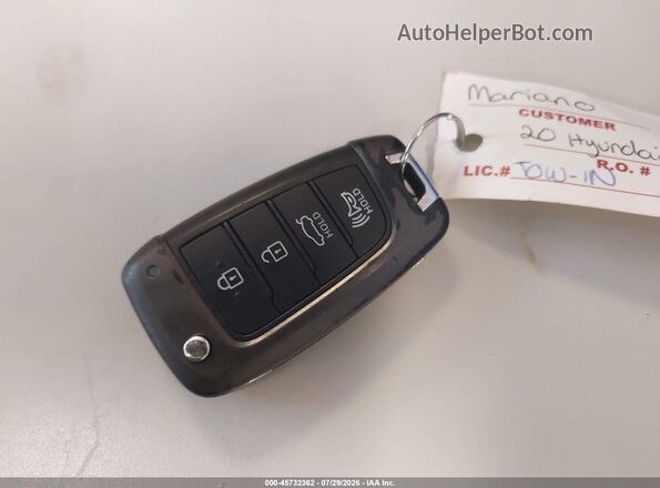 3KPC24A67LE122853 2020 HYUNDAI ACCENT Черный Вид панели приборов