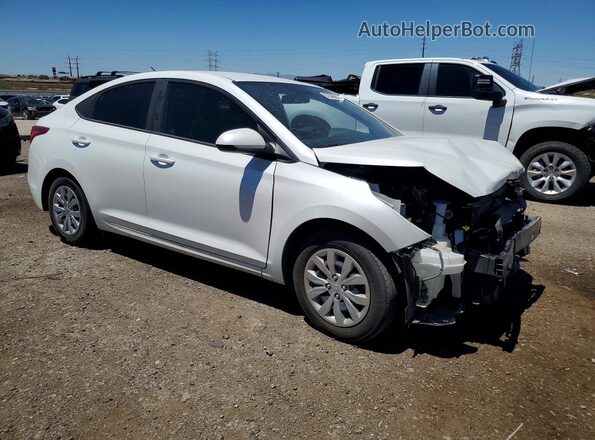 3KPC24A67ME135684 2021 HYUNDAI ACCENT White Przód prawy