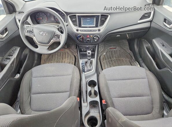 3KPC24A67ME147611 2021 HYUNDAI ACCENT Blue Widok deski rozdzielczej
