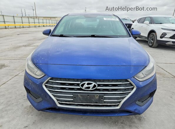 3KPC24A67ME147611 2021 HYUNDAI ACCENT Blue Widok z przodu