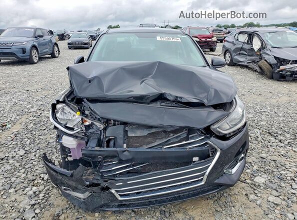 3KPC24A67NE176494 2022 HYUNDAI ACCENT Black Դիմացի տեսք
