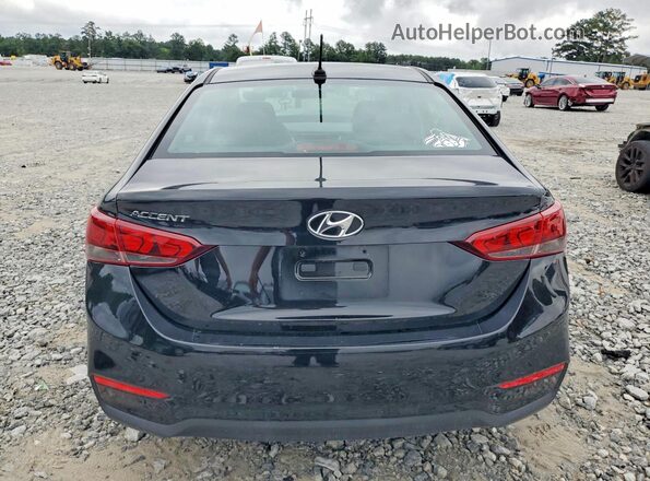 3KPC24A67NE176494 2022 HYUNDAI ACCENT Black Հետևի տեսք