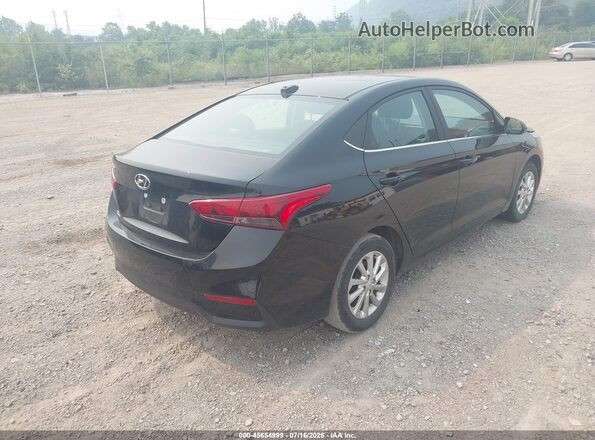 3KPC24A67NE179072 2022 HYUNDAI ACCENT Black Trasero derecho