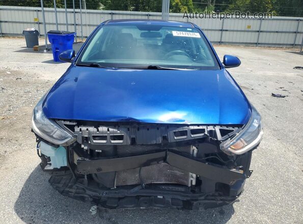 3KPC24A67NE183283 2022 HYUNDAI ACCENT Blue Widok z przodu
