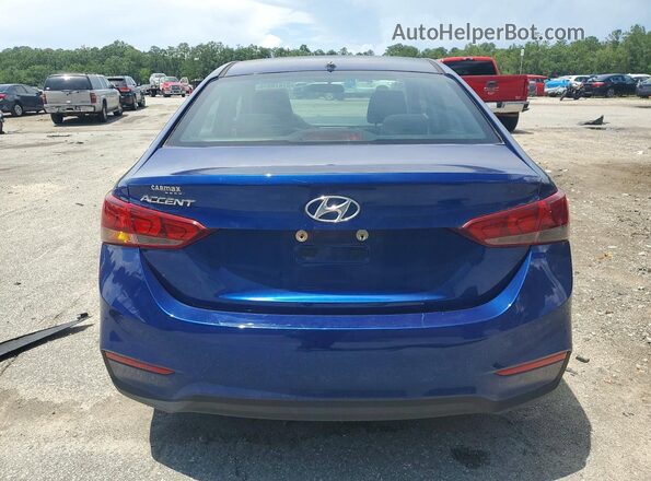 3KPC24A67NE183283 2022 HYUNDAI ACCENT Blue Widok z tyłu