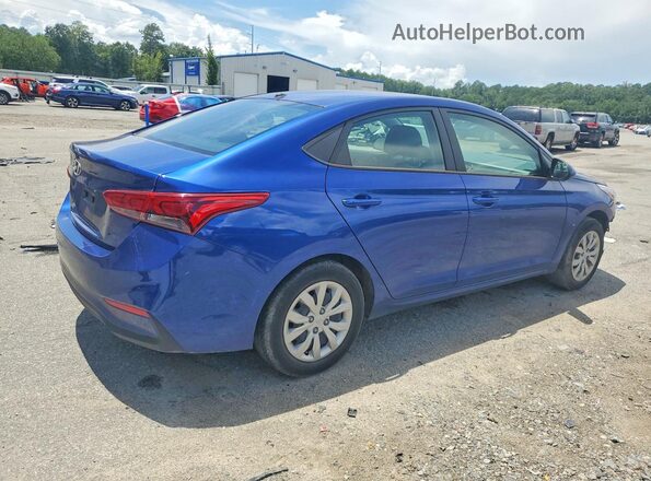 3KPC24A67NE183283 2022 HYUNDAI ACCENT Blue Tył prawy