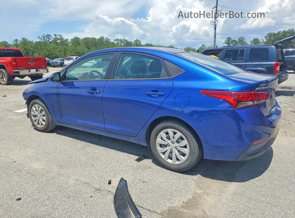 3KPC24A67NE183283 2022 HYUNDAI ACCENT Blue Tył lewy
