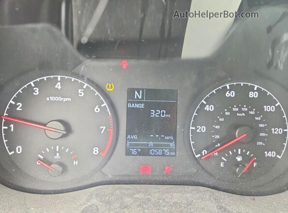 3KPC24A68LE113336 2020 HYUNDAI ACCENT Серебряный Вид щитка приборов