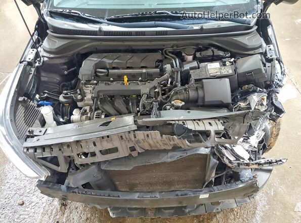 3KPC24A68LE114020 2020 HYUNDAI ACCENT Black Widok wnętrza z tyłu