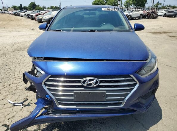 3KPC24A68LE115278 2020 HYUNDAI ACCENT Blue წინა ხედი