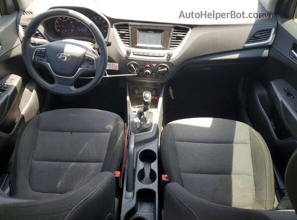 3KPC24A68LE115278 2020 HYUNDAI ACCENT Blue წინა პანელის ხედი
