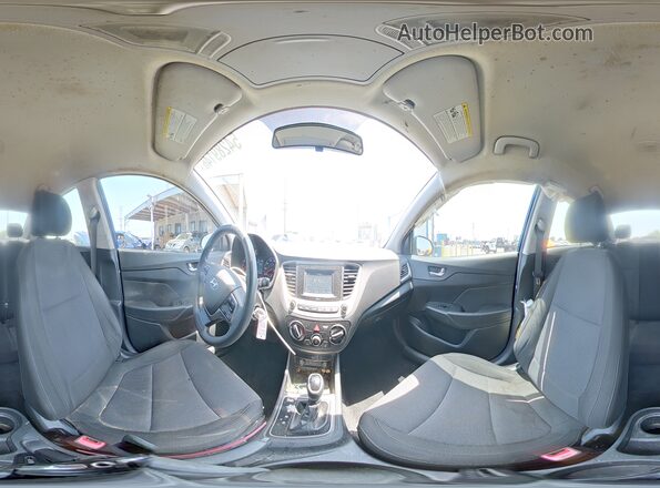3KPC24A68LE115278 2020 HYUNDAI ACCENT Blue VIN კოდის სტიკერის ხედი